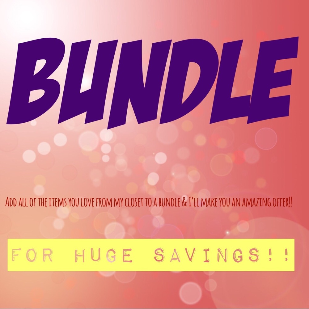 Bundle for Amazing Savings!!!
